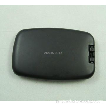 Rectangular mobile shaped plastic cosmetic mirror compact